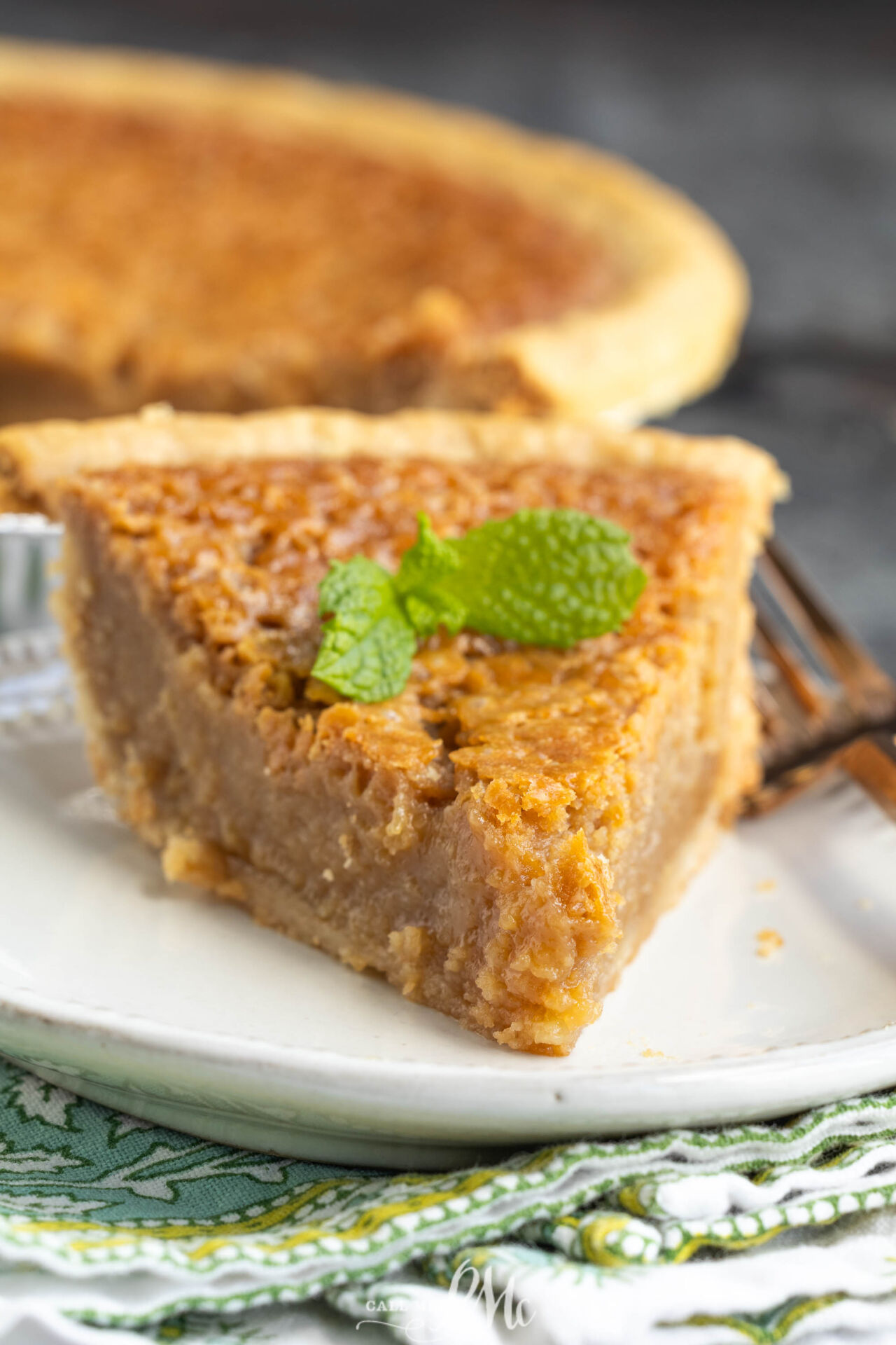 Cookie Butter Chess Pie - Recipe photo by CallMePMc