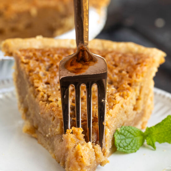 Cookie Butter Chess Pie - Recipe photo by CallMePMc