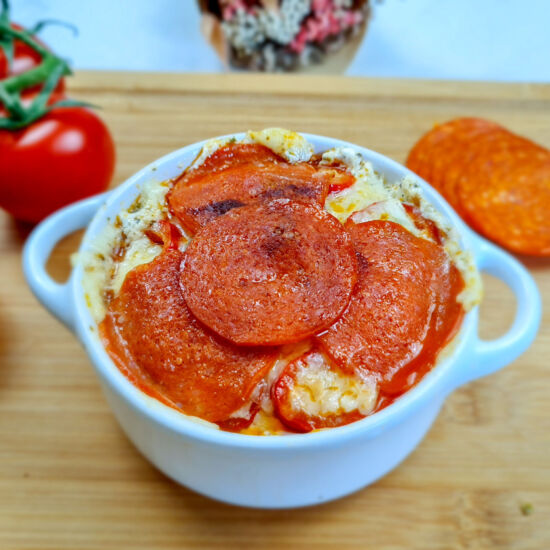 Cottage Cheese Pizza Bowl - Recipe photo by Recipes by Rally Rus