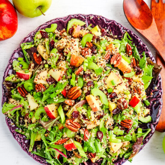 Cranberry Apple Quinoa Salad - Recipe photo by DelightfulEMade