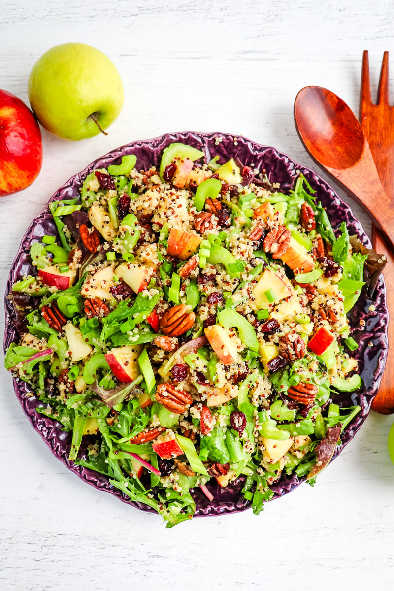 Cranberry Apple Quinoa Salad - Recipe photo by DelightfulEMade