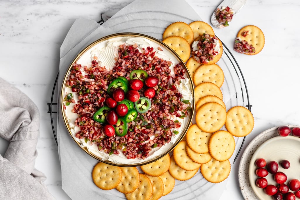 Cranberry Jalapeno Dip - Recipe photo by myeverydaytable