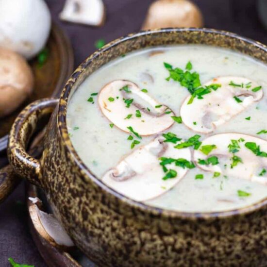 Keto Cream of Mushroom Soup - Recipe photo by Lowcarb-nocarb
