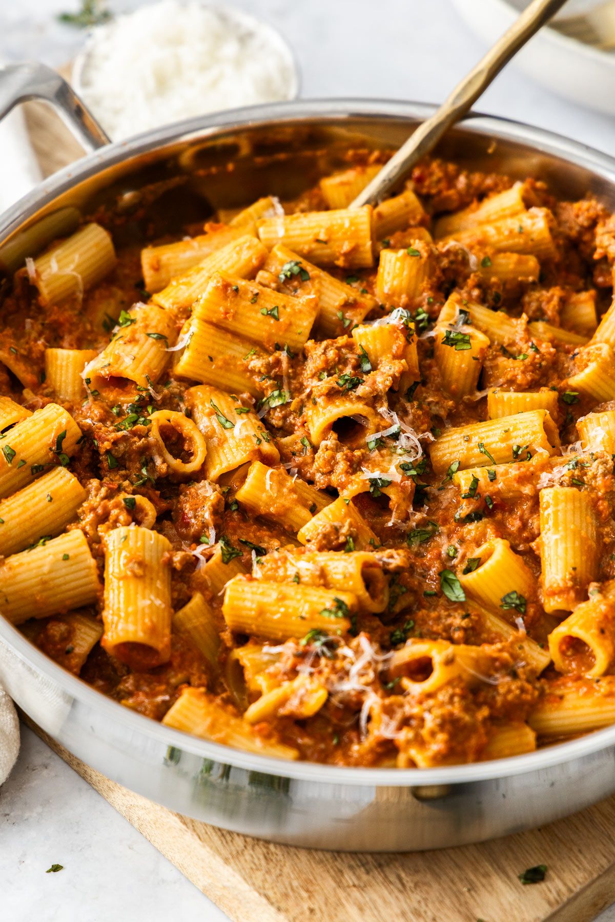 Creamy Beef Pasta - Recipe photo by itsnotcomplicatedrecipes