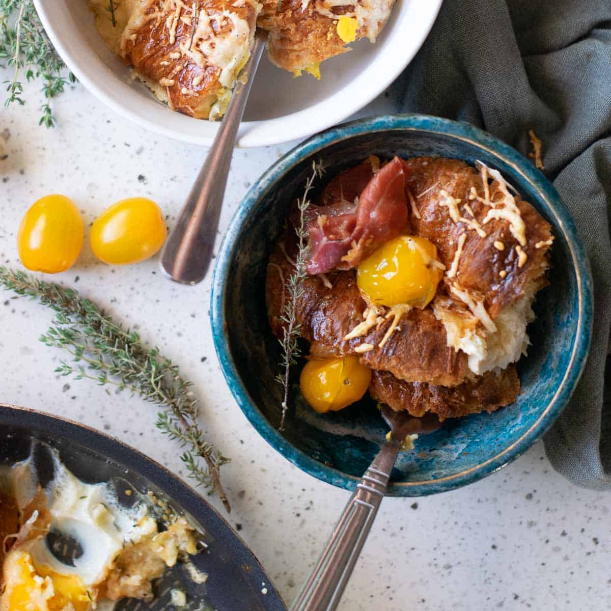 Croissant Breakfast Casserole - Recipe photo by RNsKitchen