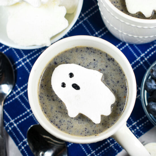 "Boo Berry" Hot Chocolate - Recipe photo by bastecutfold