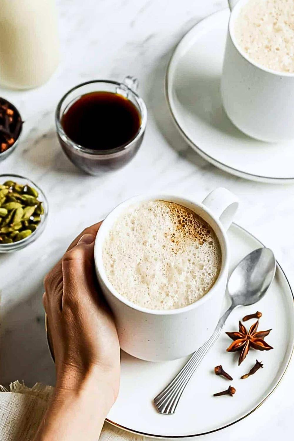 Dirty Chai Latte - Recipe photo by Intentional Hospitality
