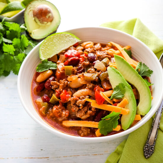 Loaded Crock Pot Chili - Recipe photo by DelightfulEMade