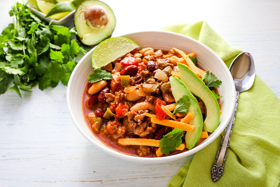 Loaded Crock Pot Chili - Recipe photo by DelightfulEMade