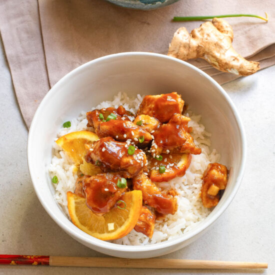 Lighter Orange Baked Chicken - Recipe photo by CallMePMc