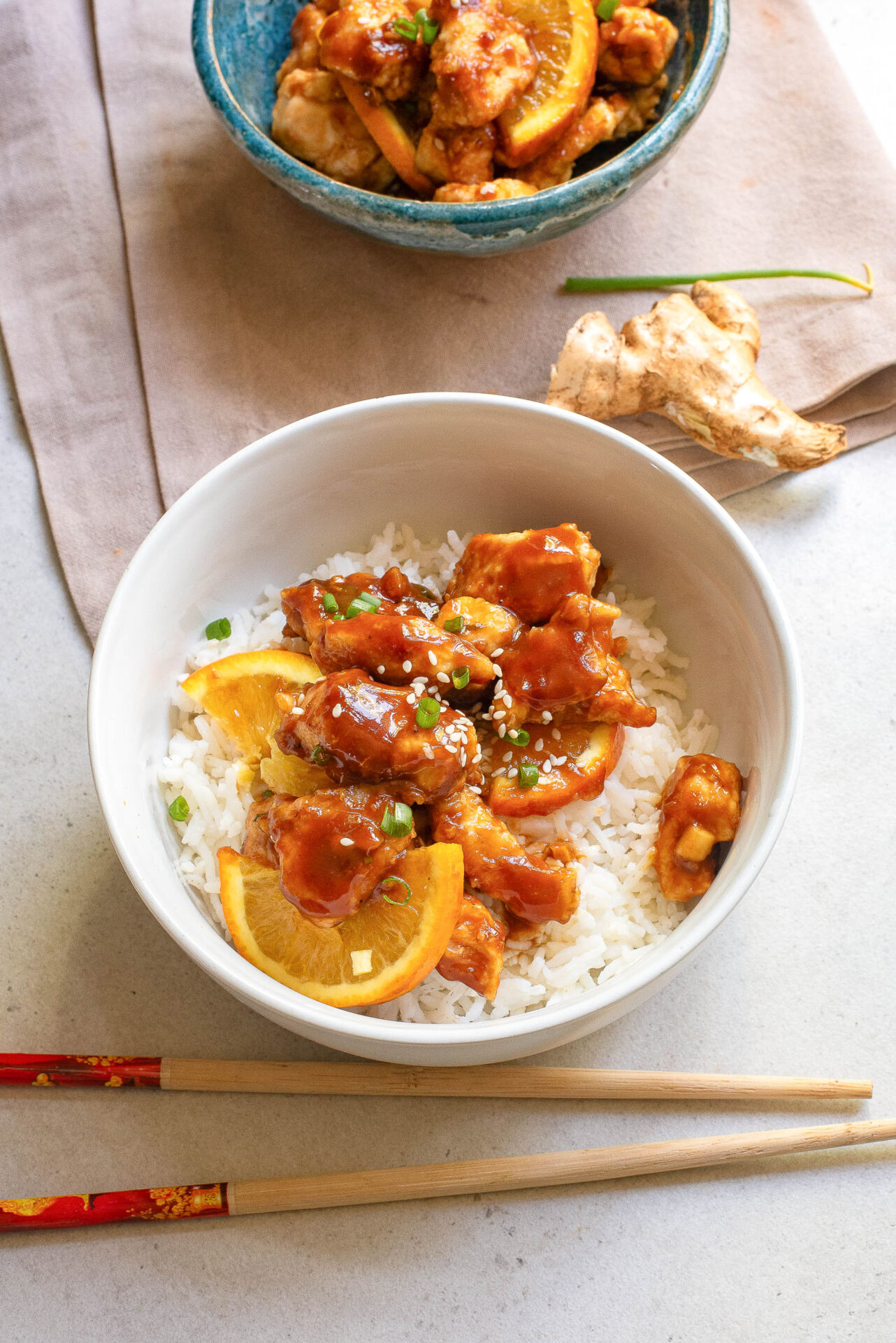 Lighter Orange Baked Chicken - Recipe photo by CallMePMc