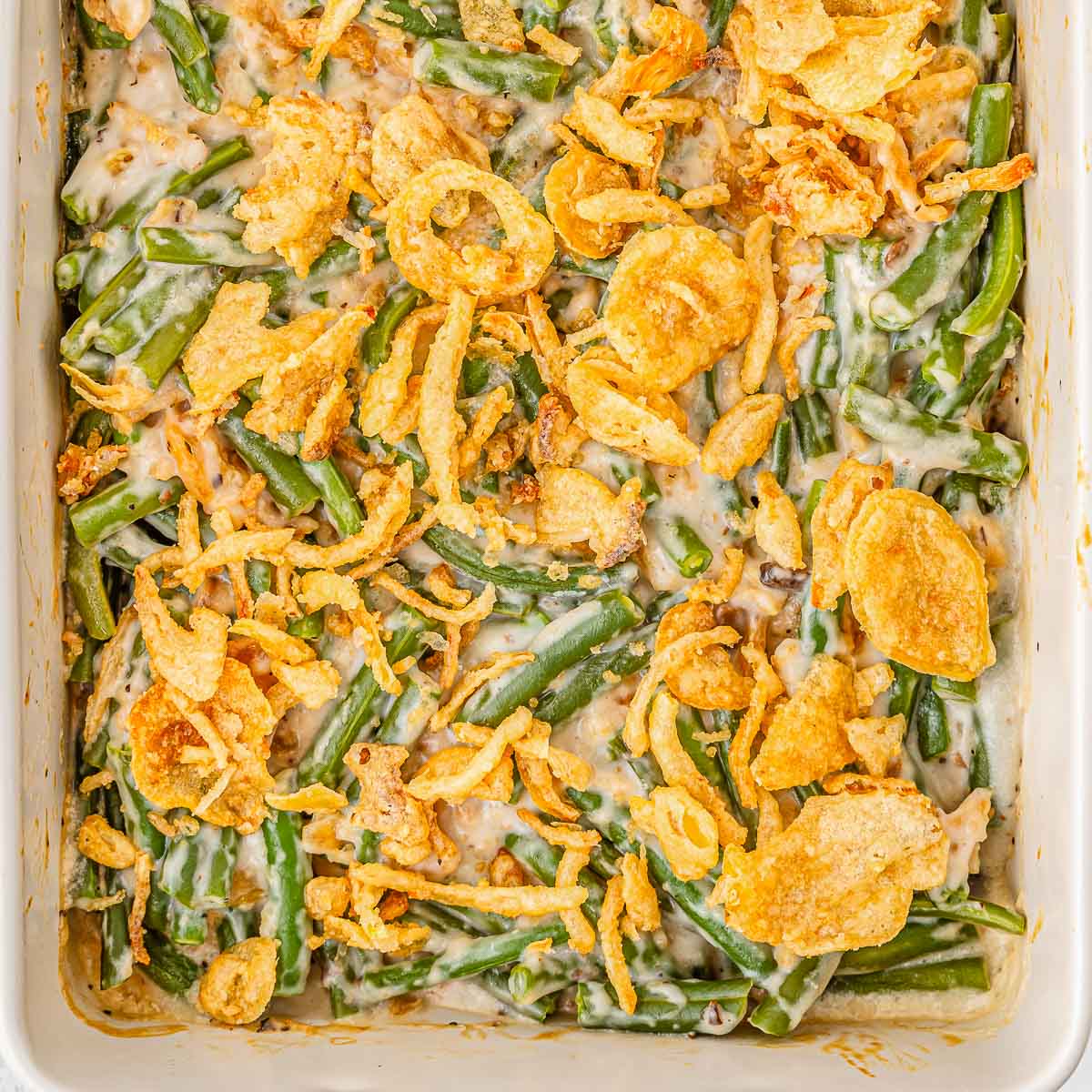 Easy Green Bean Casserole - Recipe photo by ToSimplyInspire