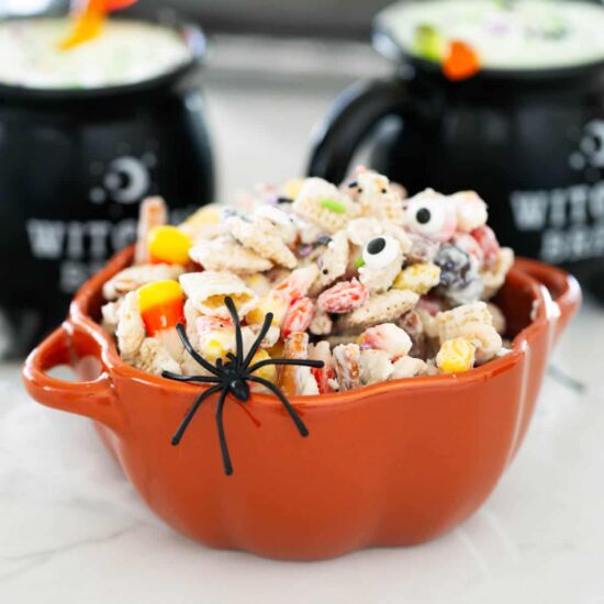 White Chocolate Halloween Chex Mix - Recipe photo by I Heart Naptime
