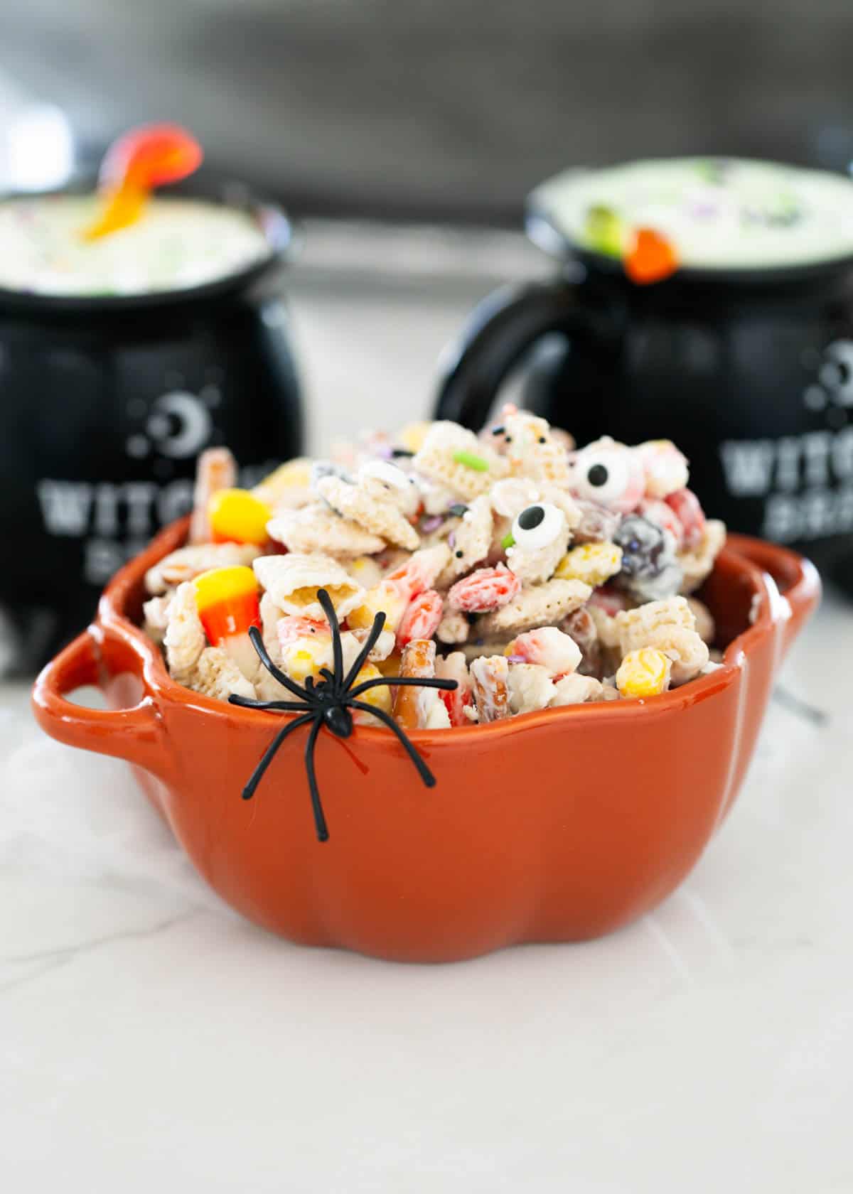 White Chocolate Halloween Chex Mix - Recipe photo by I Heart Naptime