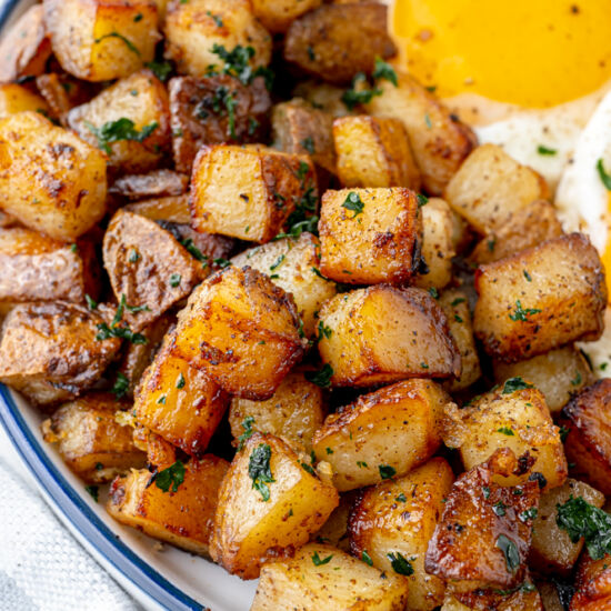 Crispy Home Fries - Recipe photo by savoryexperiments