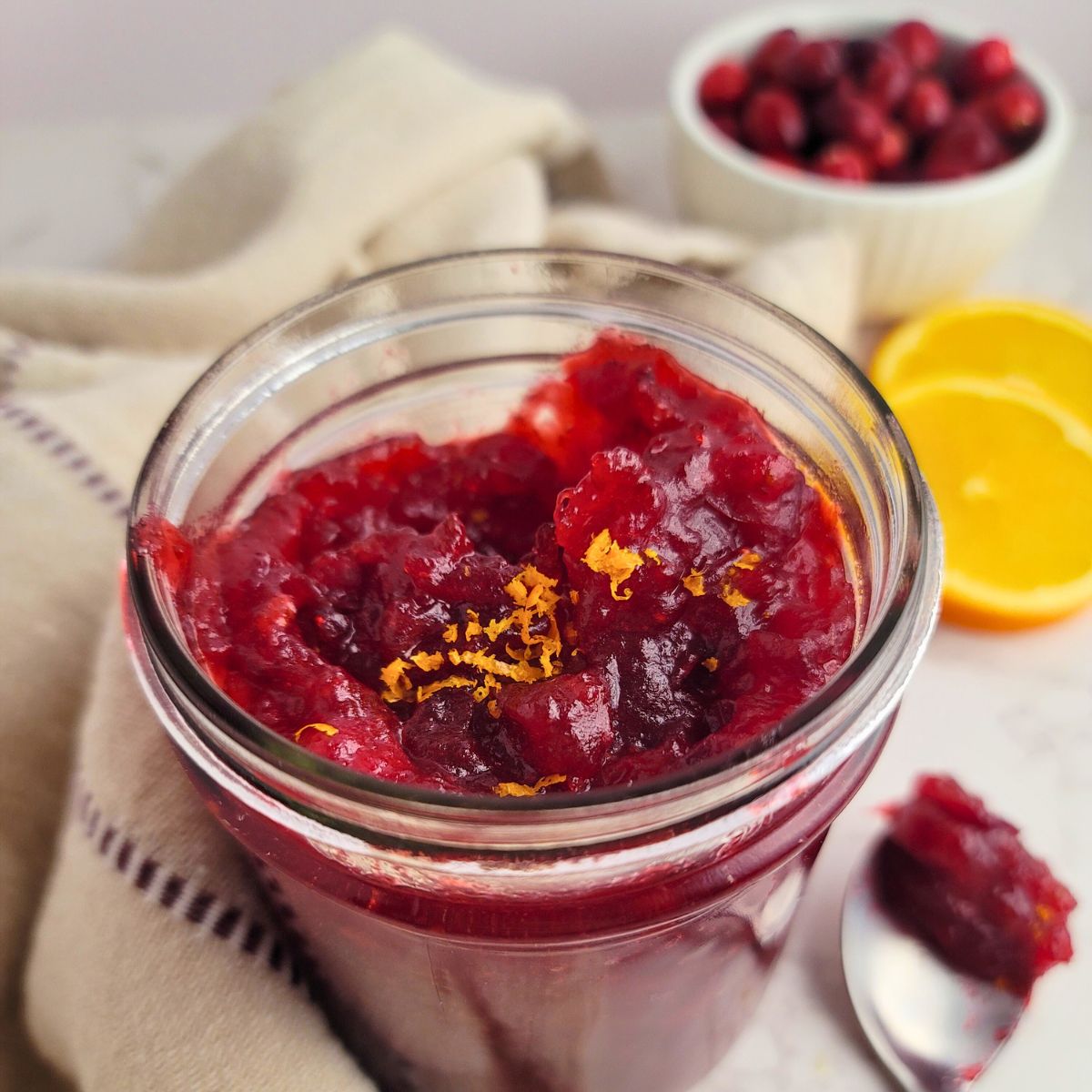 Homemade Cranberry Sauce - Recipe photo by simply scratch made