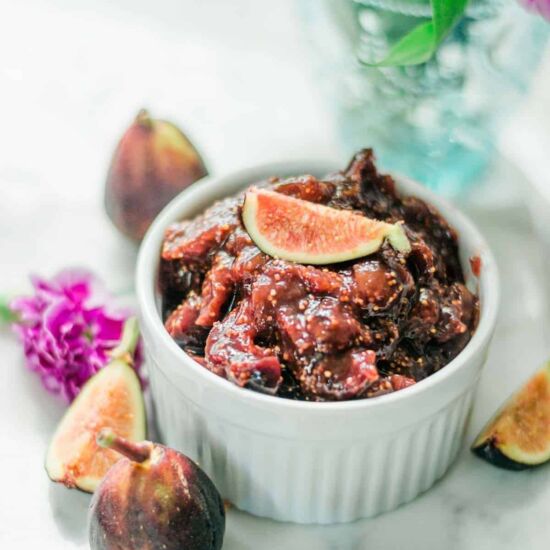 Homemade Fig Preserves - Recipe photo by A Latin Flair