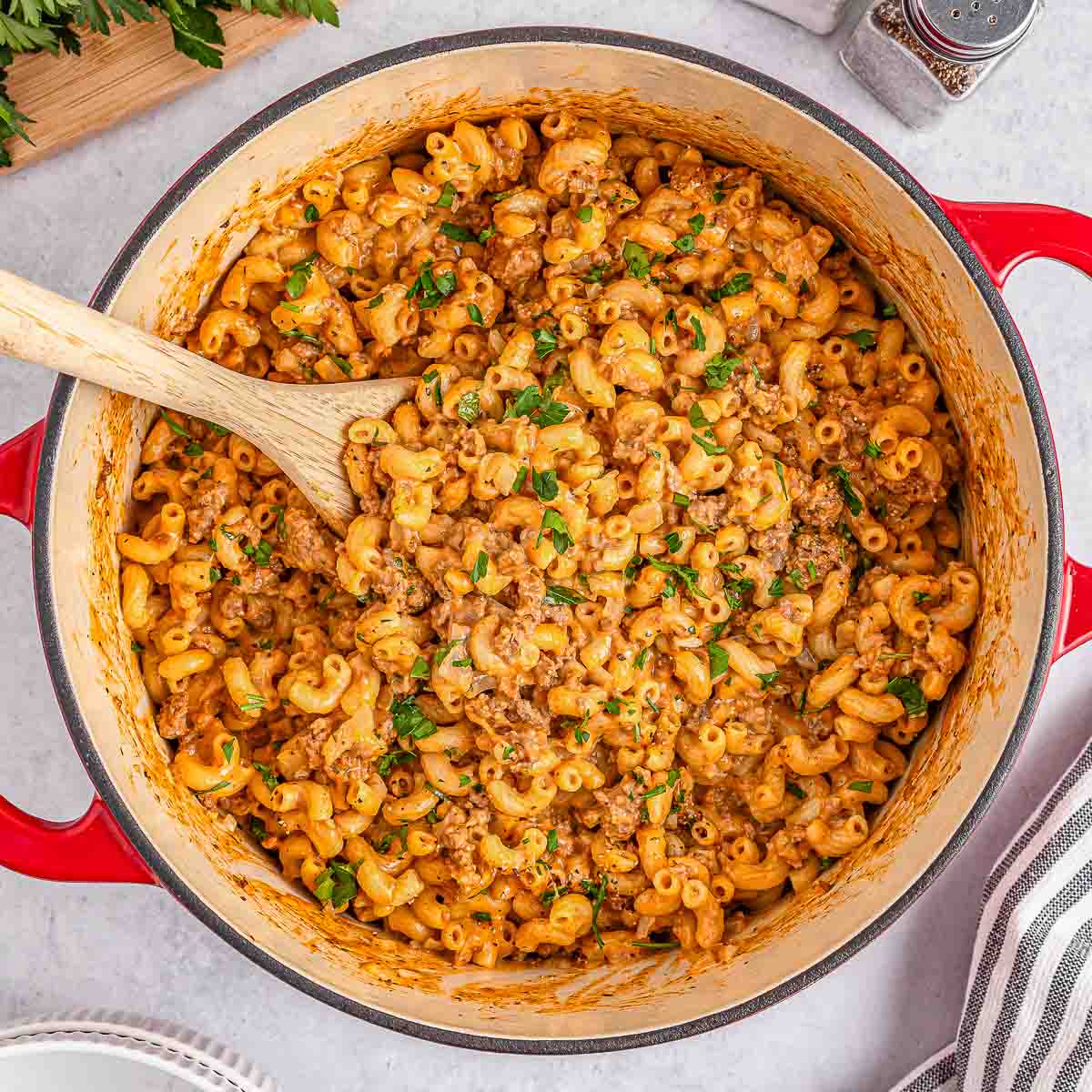 Homemade Hamburger Helper - Recipe photo by ToSimplyInspire