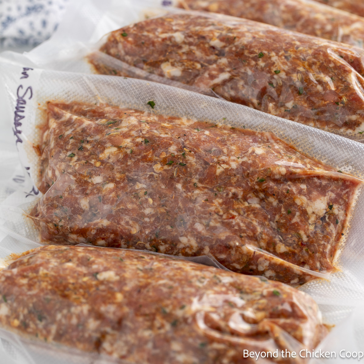 Homemade Italian Sausage - Recipe photo by BeyondtheCoop