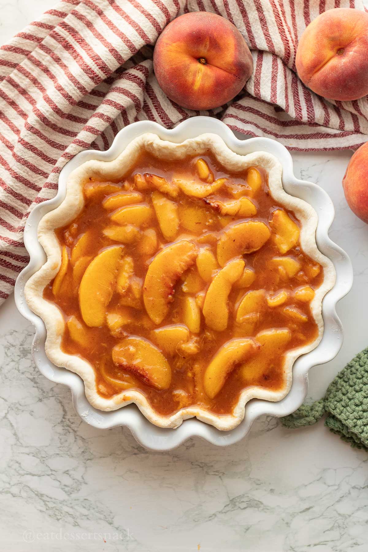 Homemade Peach Pie Filling - Recipe photo by eatdessertsnack