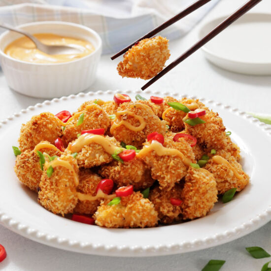 Bang Bang Chicken Bites - Recipe photo by jenn@cookwhatyoulove.com