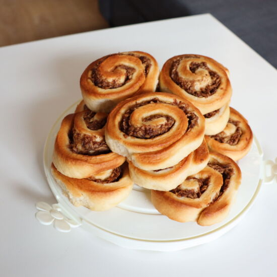 Apple Pie Cinnamon Rolls - Recipe photo by Julies Cafe Bakery