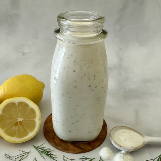 Healthy Greek Yogurt Ranch Dressing - Recipe photo by Healthy Foodie Girl