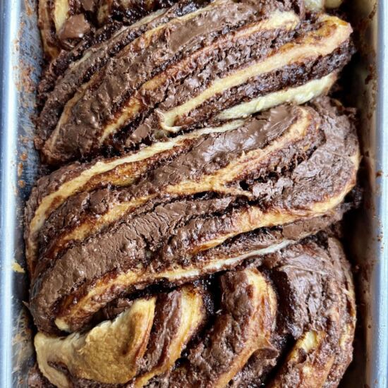 Sourdough Nutella Babka - Recipe photo by shakanranch