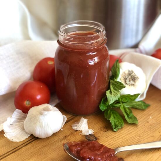 Italian Marinara Sauce - Recipe photo by StyleandGrace