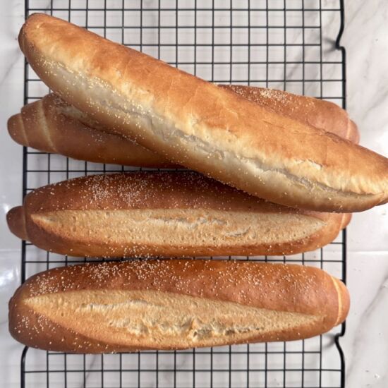 Hoagie Rolls - Recipe photo by Bread Flavors