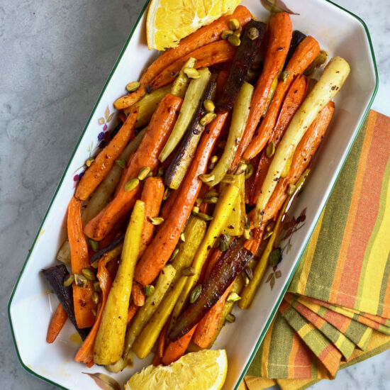 Butter-Roasted Carrots - Recipe photo by thebrookcook.wordpress.com
