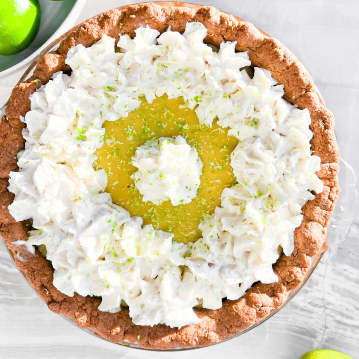 Gluten Free Key Lime Pie - Recipe photo by Entirely Emmy
