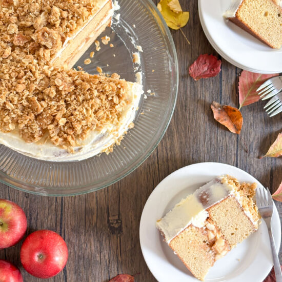 Apple Crisp Cake - Recipe photo by northernginger
