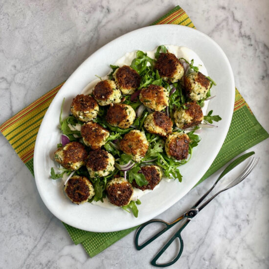 Cauliflower "Meatballs" - Recipe photo by thebrookcook.wordpress.com