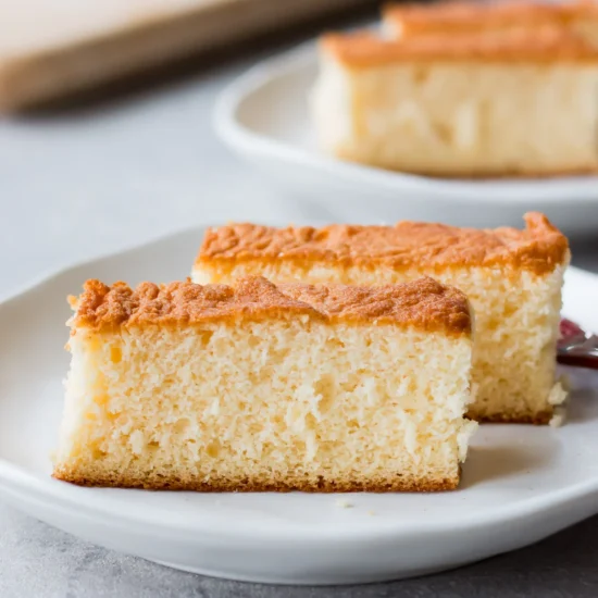 Rice Flour Castella Cake - Recipe photo by chefjacooks