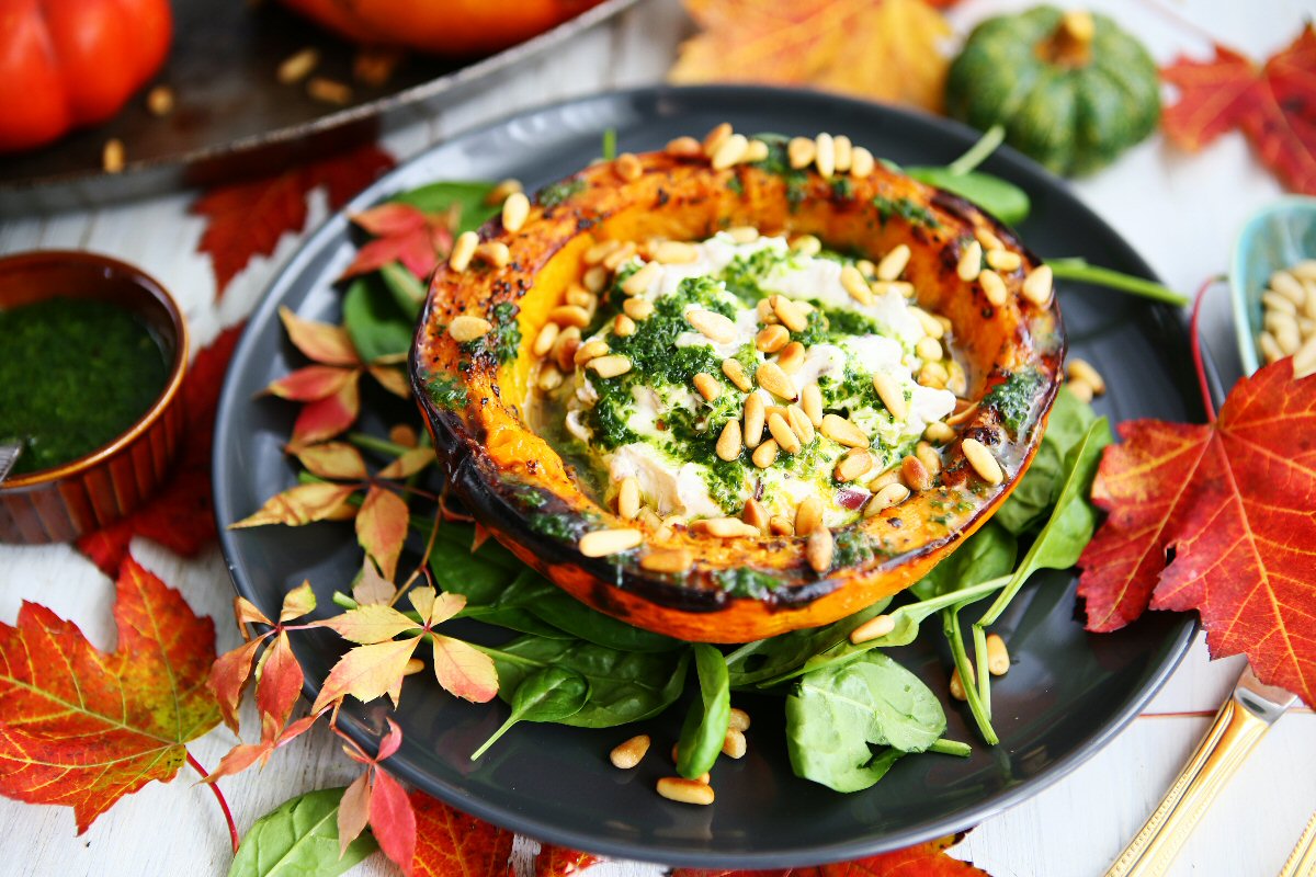 Hokkaido Pumpkin with Ricotta - Recipe photo by Taste of Home