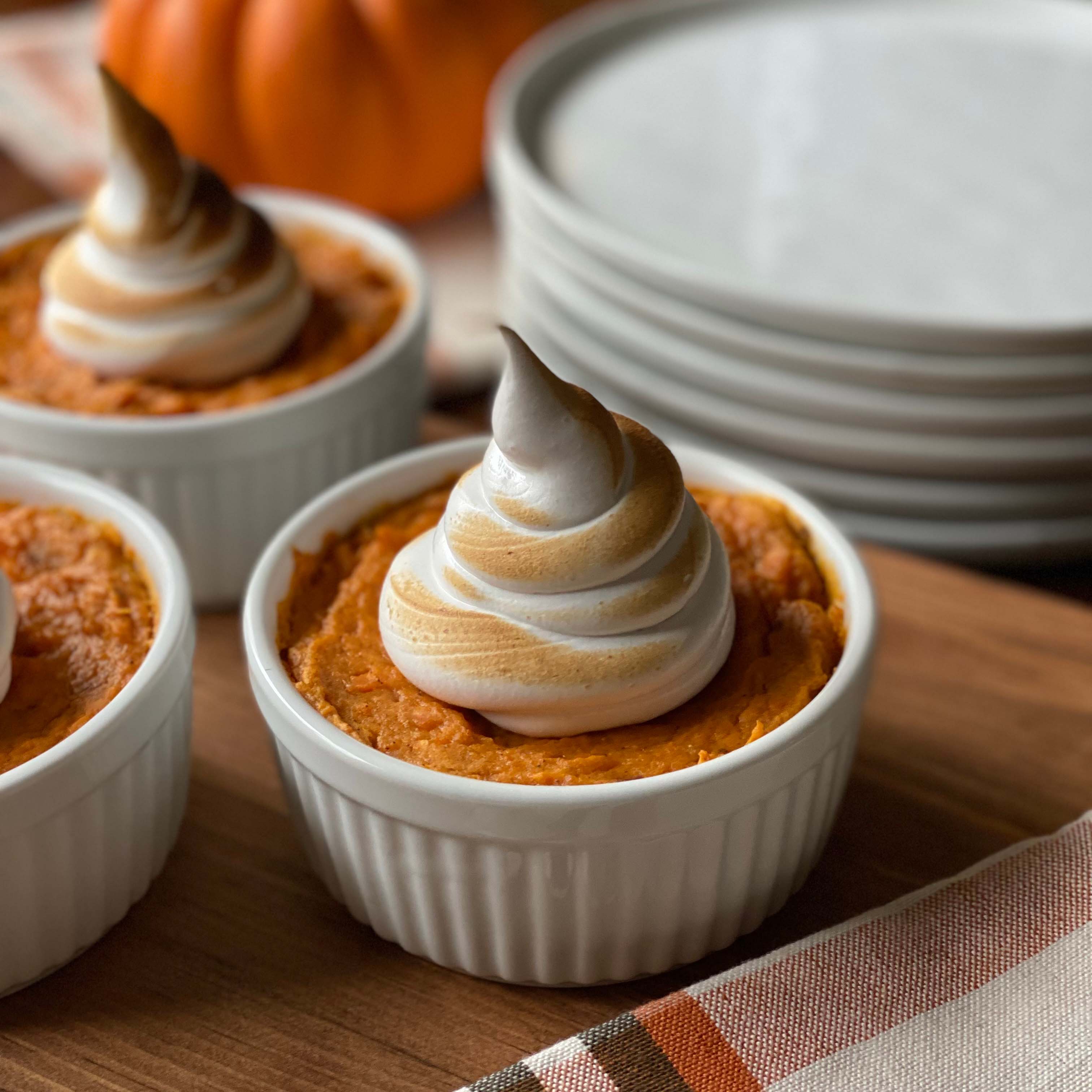 Sweet Potato Casseroles - Recipe photo by pestoandpotatoes