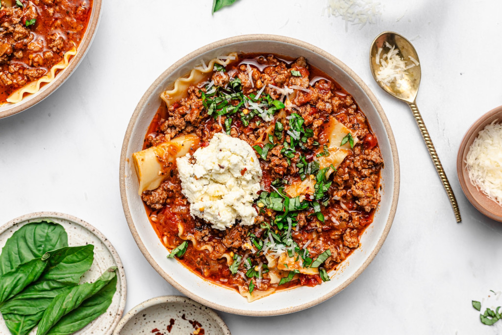 Hearty Lasagna Soup - Recipe photo by myeverydaytable