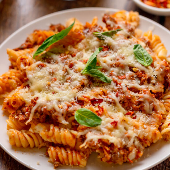 Lazy Lasagna - Recipe photo by The Cookin Chicks