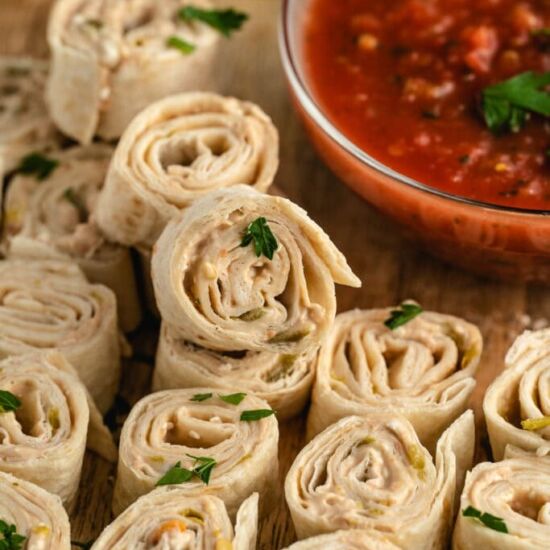 Mexican Burrito Roll Ups - Recipe photo by The Cookin Chicks
