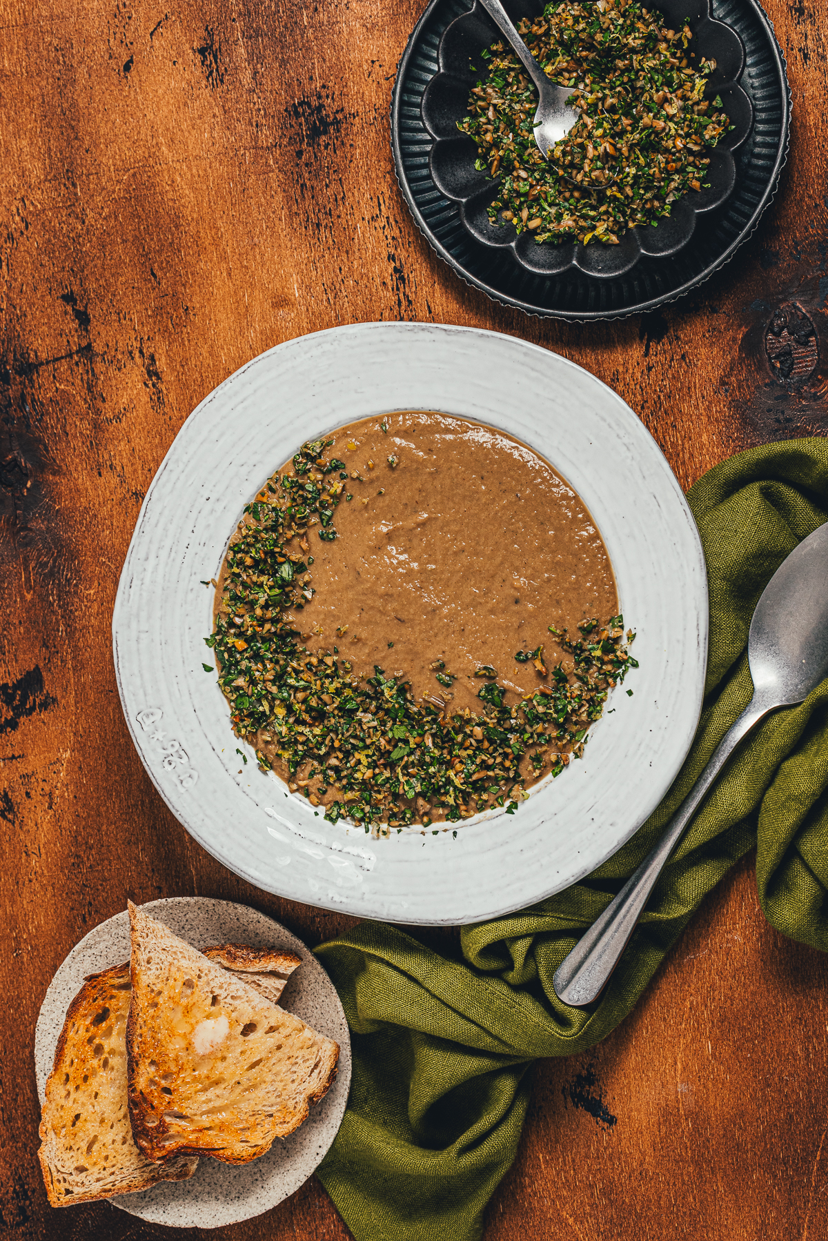 Mushroom Bisque (Vegan) - Recipe photo by sweetmiscellany