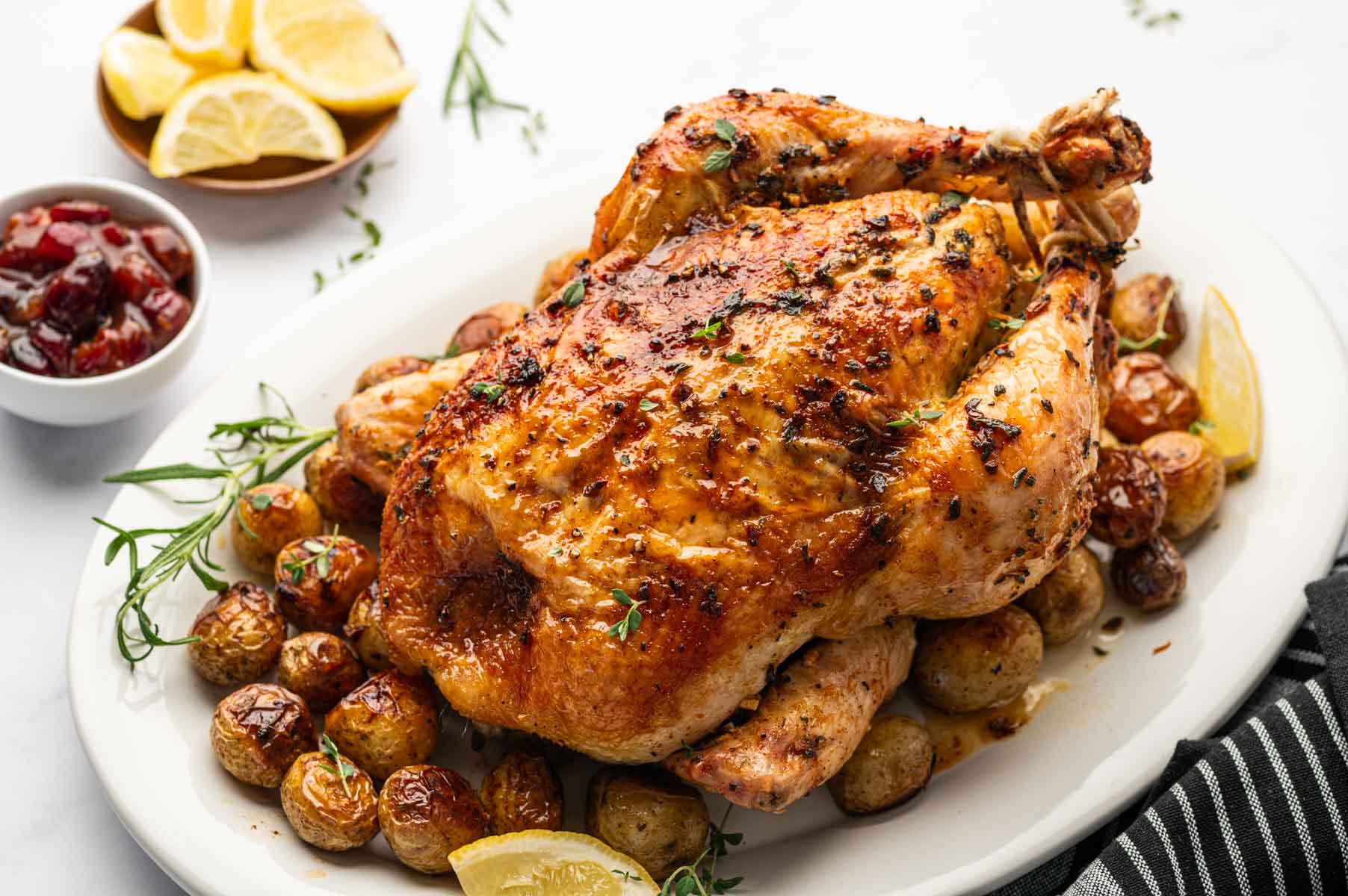 Oven Roasted Chicken and Potatoes - Recipe photo by Abi Thiya