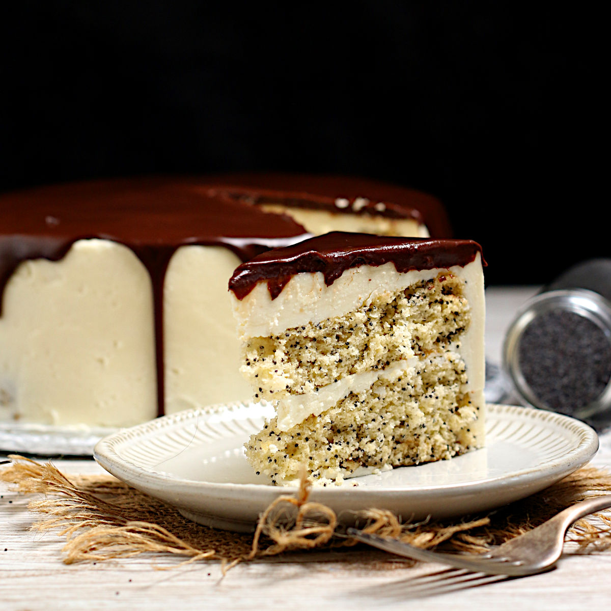 Poppyseed Sponge Cake - Recipe photo by DomesticDreamboat