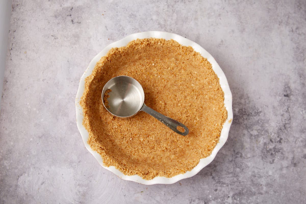 Pretzel Pie Crust (3 Ingredients) - Recipe photo by Barbara Curry