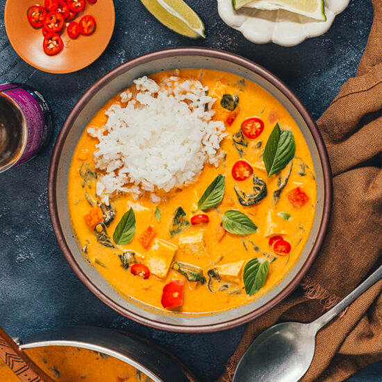 Pumpkin Tofu Curry - Recipe photo by sweetmiscellany