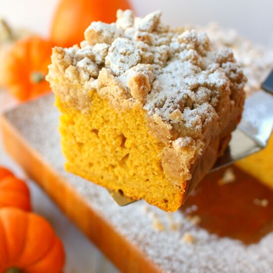 Pumpkin Crumb Cake - Recipe photo by DelightfulEMade
