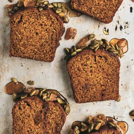 Pumpkin Ginger Teacake - Recipe photo by coolfooddude