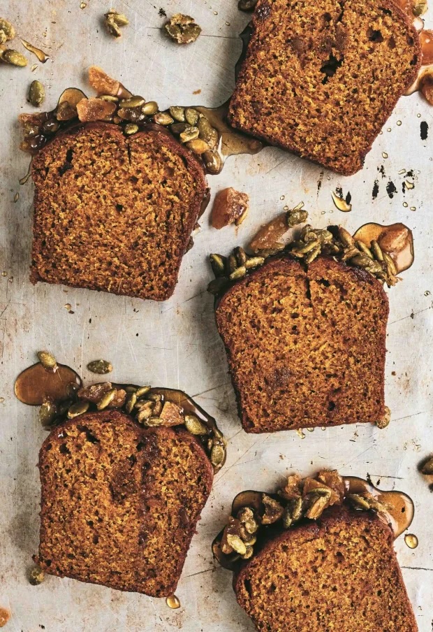 Pumpkin Ginger Teacake - Recipe photo by coolfooddude