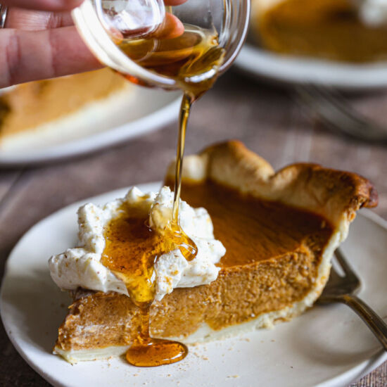 For Real Pumpkin Pie - Recipe photo by SavoryKitchin