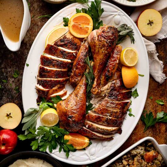 Juicy Roast Turkey - Recipe photo by Tessies Table
